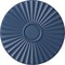 Ekena Millwork Shakuras Ceiling Medallion (For Canopies up to 5"), Hand-Painted Americana, 19 3/4"OD x 1 3/8"P CM20SHAMF - alternate 1